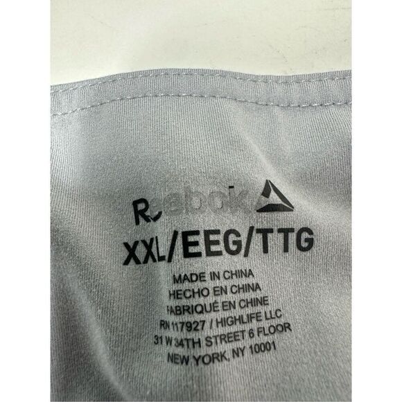 Reebok Leggings Women's Gray Yoga Workout Activewear Gym Pants Size XXL - Picture 7 of 12